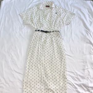 Vintage Pencil Skirt Dress